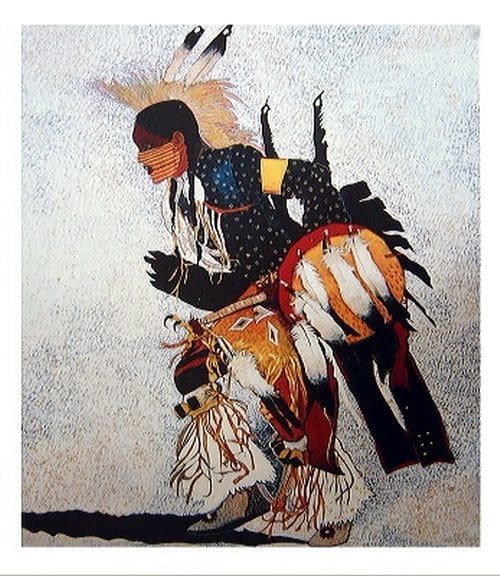 Indigenous ceremonial dance attire